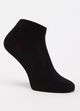 Oroblu Dames Perfect Comfort sneakersokken in de kleur Zwart, maat: One Size