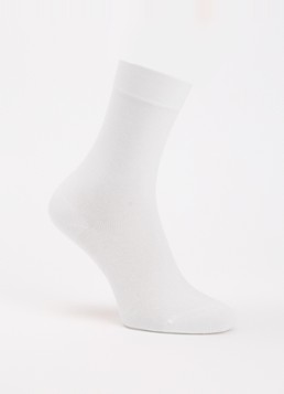 Oroblu Dames Perfect Comfort sokken in de kleur Wit, maat: One Size