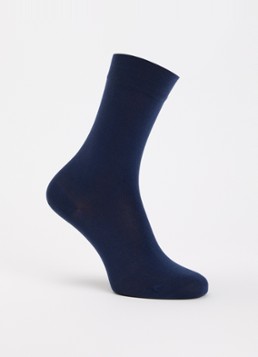Oroblu Dames Perfect Comfort sokken in de kleur Donkerblauw, maat: One Size