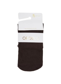 Oroblu Dames Cheryl kniekousen in kasjmierblend in de kleur Donkerbruin, maat: ONE SIZE