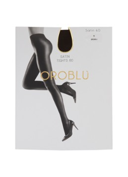 Oroblu Dames Satin panty in 60 denier in de kleur Bruin, maat: S