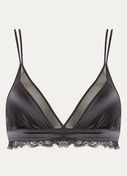 Love Stories Dames Jane bralette met mesh in de kleur Zwart, maat: 75A/B