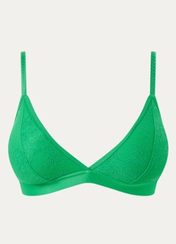 Love Stories Dames Darling 4 voorgevormde bralette van kant in de kleur Groen, maat: A/B80