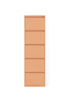 Spinder Billy 5 schoenenkast 169 x 50 cm Roodbruin - Deal