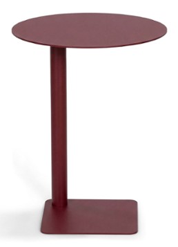 Spinder Sunny High bijzettafel 80 x 40 cm Bordeauxrood - Deal