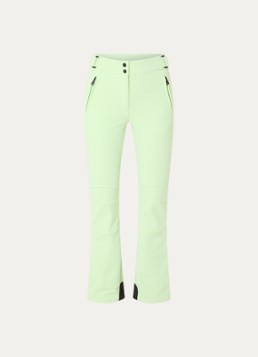 Airforce Dames Sundance Mountain high waist flared fit skibroek met ritszakken in de kleur Lindegroen, maat: S