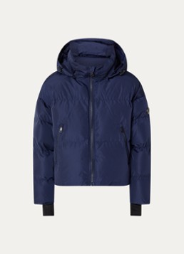 Airforce Dames Sun Peaks ski-jas met afneembare capuchon en ritszakken in de kleur Indigo, maat: XL