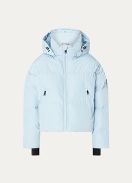 Airforce Dames Sun Peaks ski-jas met afneembare capuchon en ritszakken in de kleur Lichtblauw, maat: M