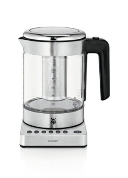 WMF KITCHENminis Vario 2-in-1 variabele waterkoker met theefilter 1 liter Transparant - Deal