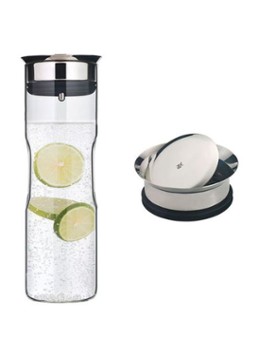 WMF Motion karaf van glas 1,25 liter Zilver - Deal