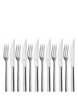 WMF Nuova steakbestekset 12-delig Zilver - Deal