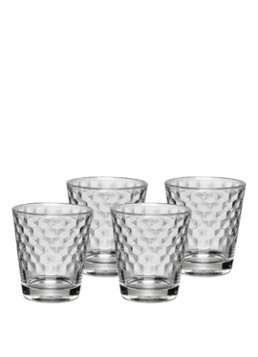 WMF CoffeeTime glas 26 cl set van 4 Transparant - Deal
