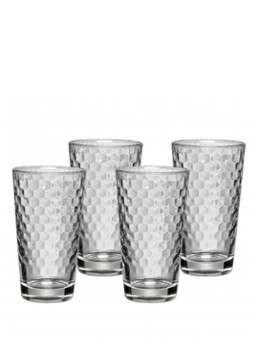 WMF Coffee Time Latte Macchiato glas set van 4 Transparant - Deal