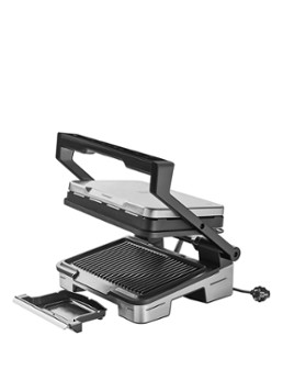 WMF Profi Plus Contact grill 0415560011 Zilver - Deal