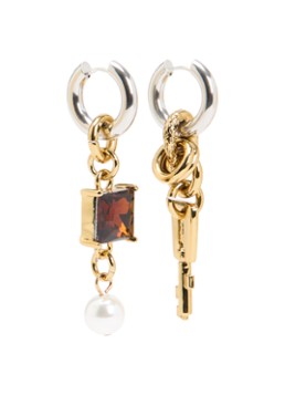 Essentiel Antwerp Dames Oorringen met hanger in de kleur Goud