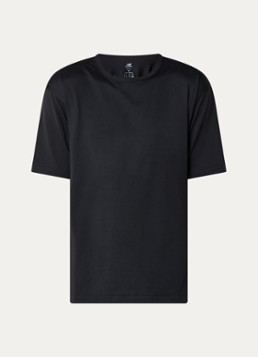 New Balance Heren Trainings T-shirt met logo in de kleur Zwart, maat: S