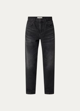 Les Deux Heren Ryder straight leg jeans met gekleurde wassing in de kleur Zwart, maat: 32/32