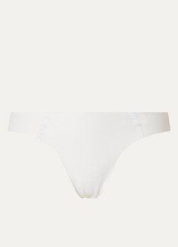 Sloggi Dames Zero Feel 2.0 naadloze tanga in de kleur Gebroken wit, maat: M