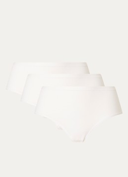 Sloggi Dames Go Daily slip in 3-pack in de kleur Wit, maat: M