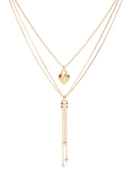 Chloé Dames The Chloé Mini Paddington ketting veguld in de kleur Goud, maat: One Size