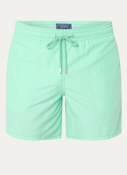 Vilebrequin Heren Moorea zwemshorts met steekzakken in de kleur Mint, maat: L