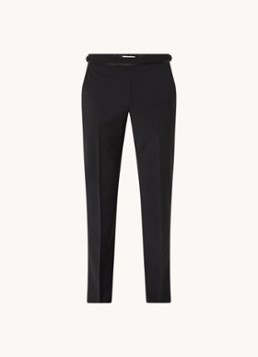 Reiss Heren Poker slim fit pantalon met steekzakken in de kleur Zwart