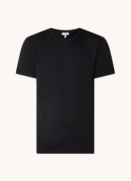 Reiss Heren Bless T-shirt met ronde hals in de kleur Zwart