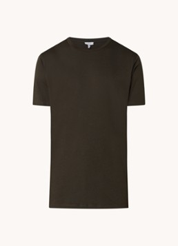 Reiss Heren Bless T-shirt met ronde hals in de kleur Groen