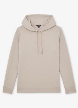 Reiss Heren Fabien hoodie met capuchon in de kleur Beige