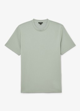 Reiss Heren BRADLEY Premium-Interlock Modern-Fit T-Shirt in de kleur Mint