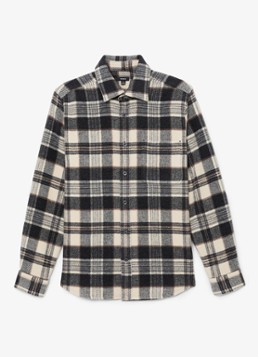 Reiss Heren Crosby overshirt in wolblend in de kleur Grijs