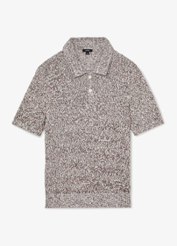 Reiss Heren Marco regular fit polo in de kleur Bruin