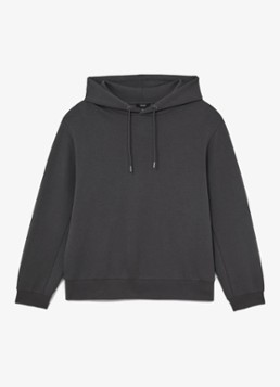 Reiss Heren Falco hoodie met capuchon in de kleur Donkergrijs