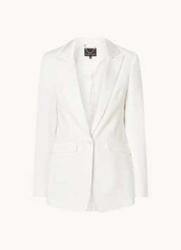 Phase Eight Dames Beatriz blazer met klepzakken in de kleur Ivoor