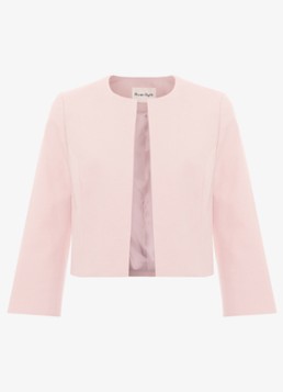 Phase Eight Dames Petite Elizabeth bolero met structuur in de kleur Oudroze