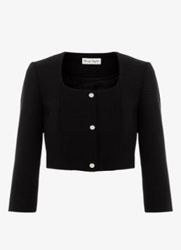 Phase Eight Dames Miranda cropped Jack in de kleur Zwart