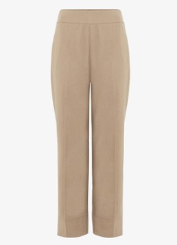 Phase Eight Dames Ellwood high waist straight fit pantalon in de kleur Camel