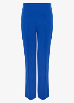 Phase Eight Dames Miah high waist tapered fit cropped pantalon met stretch in de kleur Kobaltblauw