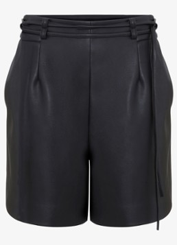 Phase Eight Dames Finlay korte broek met strikceintuur in de kleur Zwart