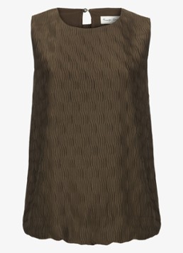 Phase Eight Dames Zula top met textuur in de kleur Khaki