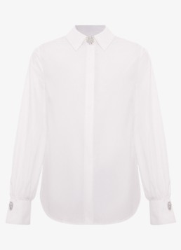 Phase Eight Dames Dorothy blouse met strass in de kleur Wit