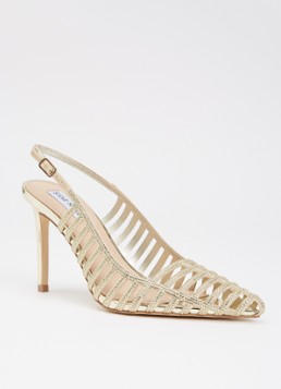 Steve Madden Dames Carleigh pump met strass in de kleur Goud, maat: 37