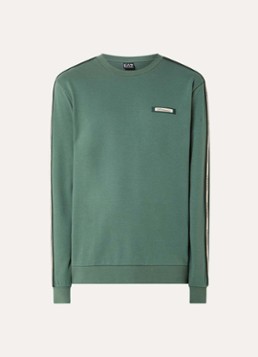 Armani Heren Sweater met logo in de kleur Goud