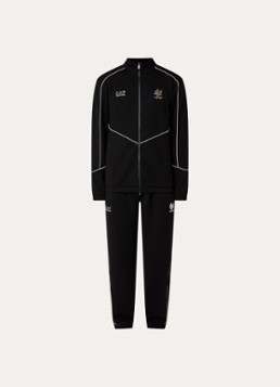 Armani Heren Trainingspak met steekzakken en logo in de kleur Zwart