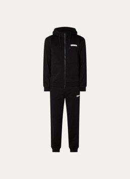 Armani Heren Trainingspak met logoprint in de kleur Zwart