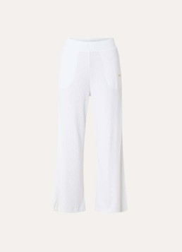 Armani Dames High waist flared fit broek in de kleur Wit