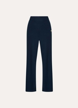 Armani Dames High waist flared fit broek in de kleur Donkerblauw