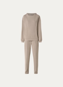 Armani Dames Trainingspak met steekzakken in de kleur Beige