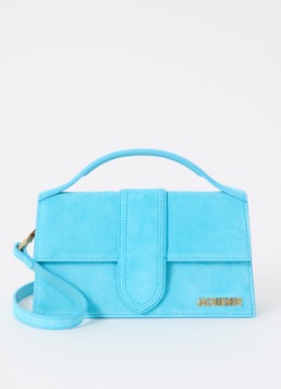 Jacquemus Dames Le Grand Bambino handtas van leer met afneembare schouderriem