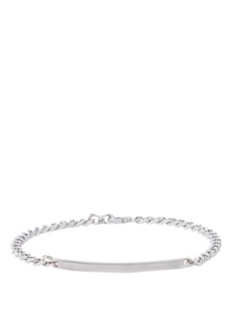 Miansai Heren ID Chain schakelarmband van zilver in de kleur Zilver, maat: M/L